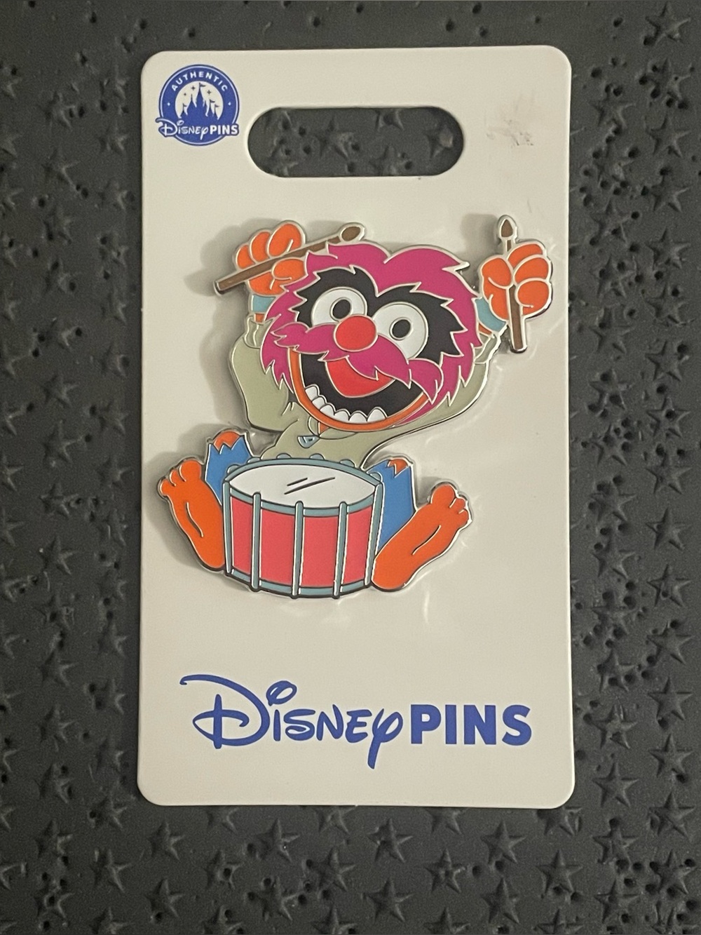 Disney Pin - The Muppets- Baby Animal playing the Drums Disney Pin